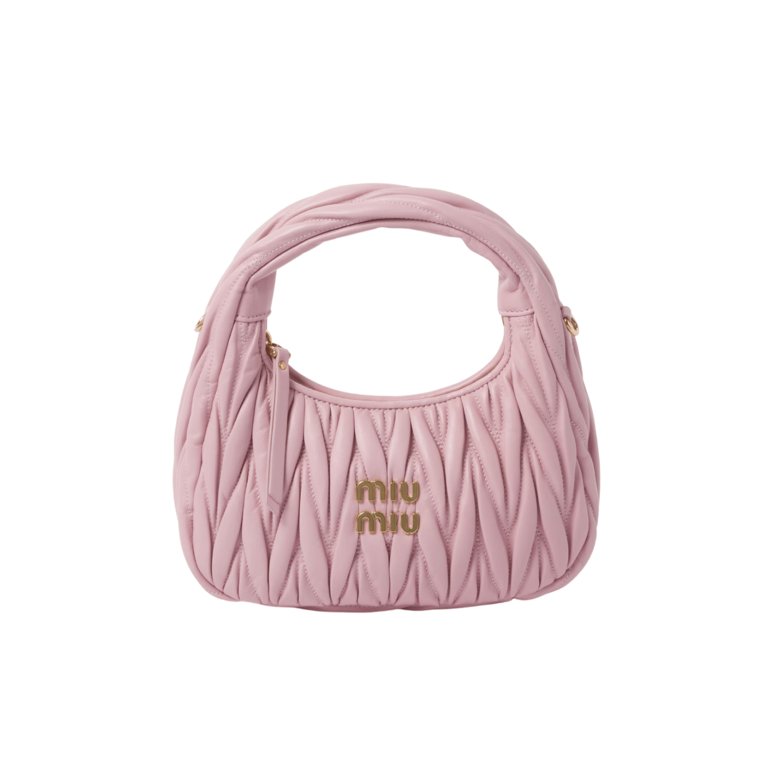 Miu Miu | Wander Matelassé Tote Bag Pink