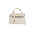 Hermes | Kelly Mini White Hand Bag