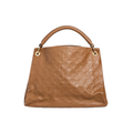 Louis Vuitton | Artsy MM bag in the brown Monogram Empreinte leather