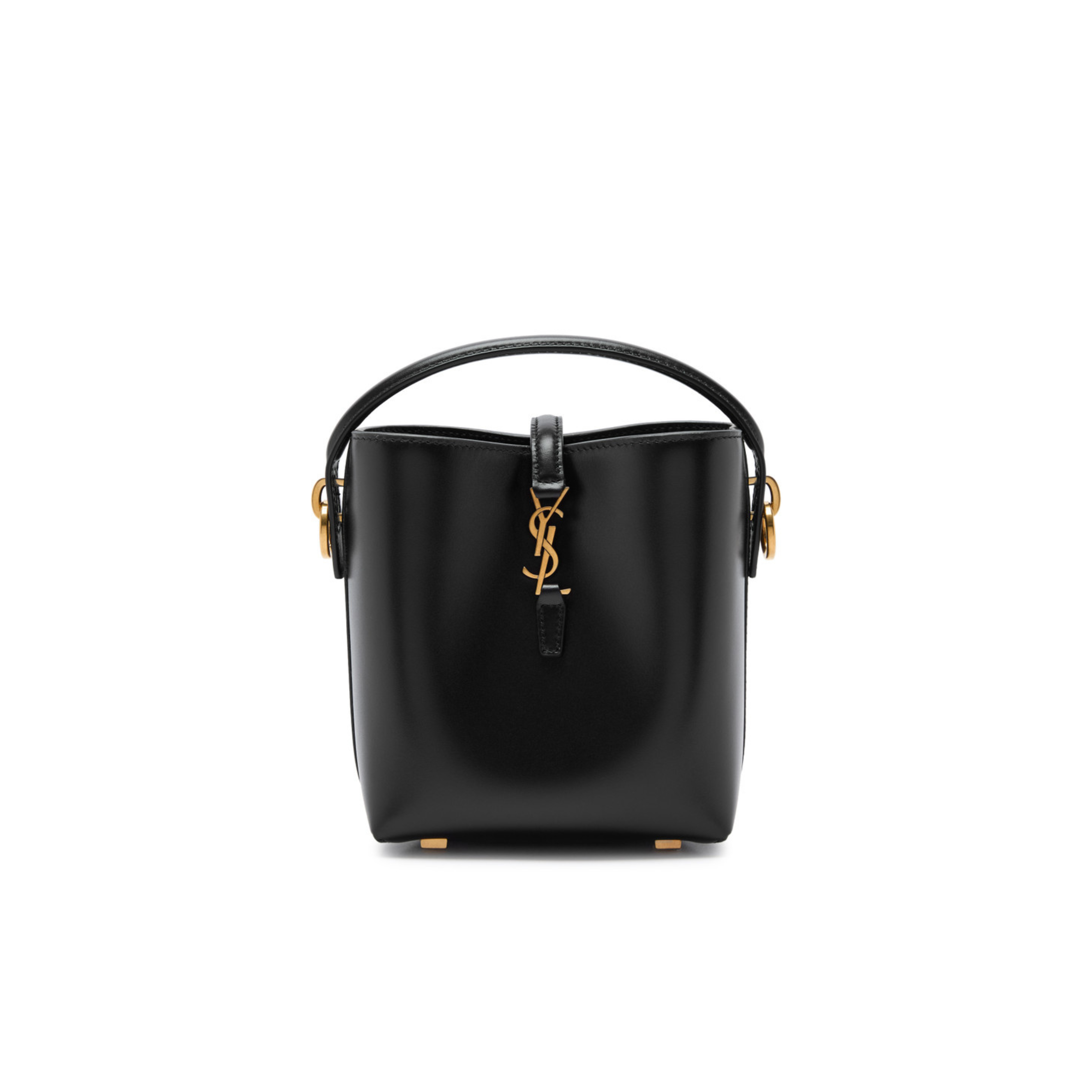 Saint Laurent | Le 37 mini leather bucket bag