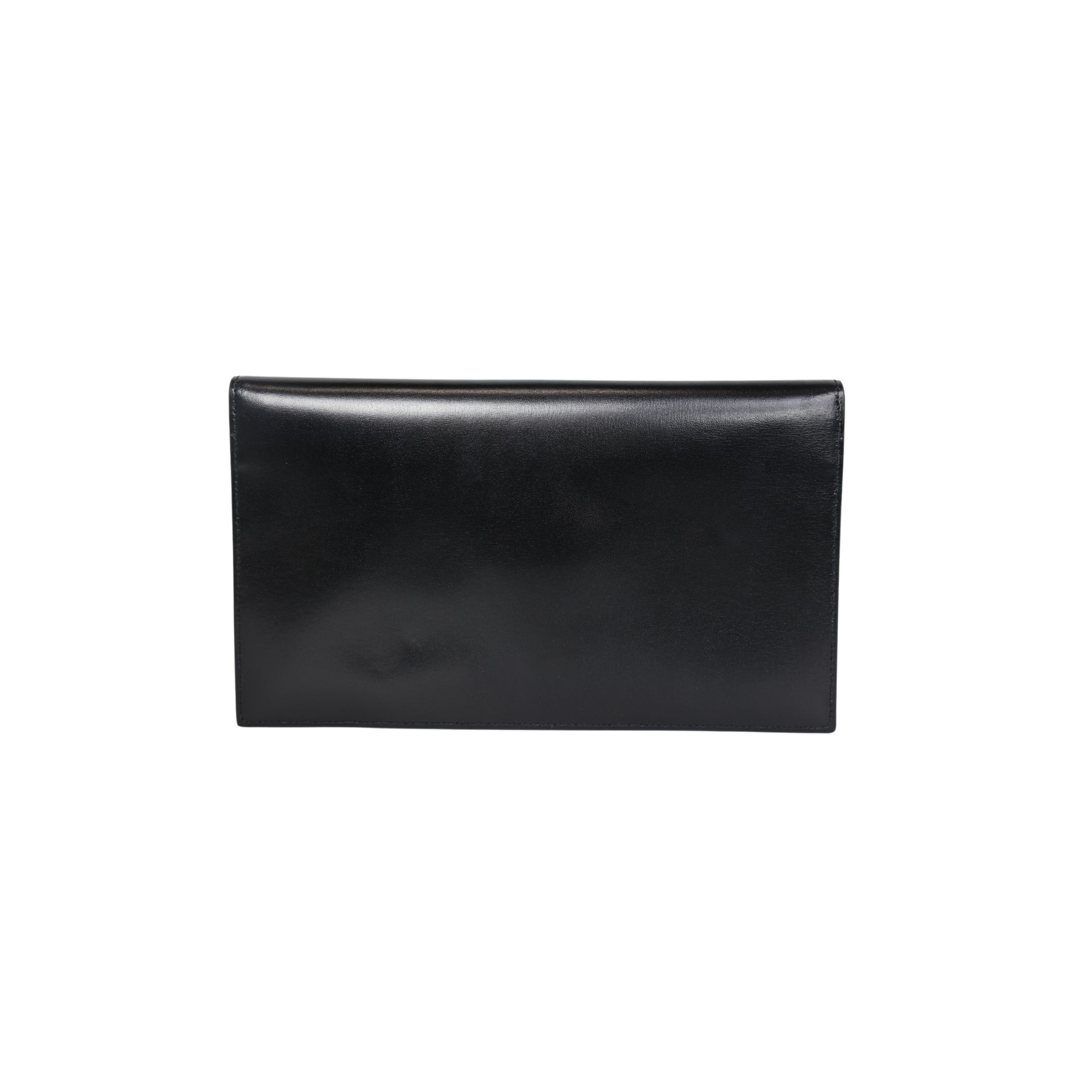 Saint Laurent | Uptown pouch in black calfskin leather
