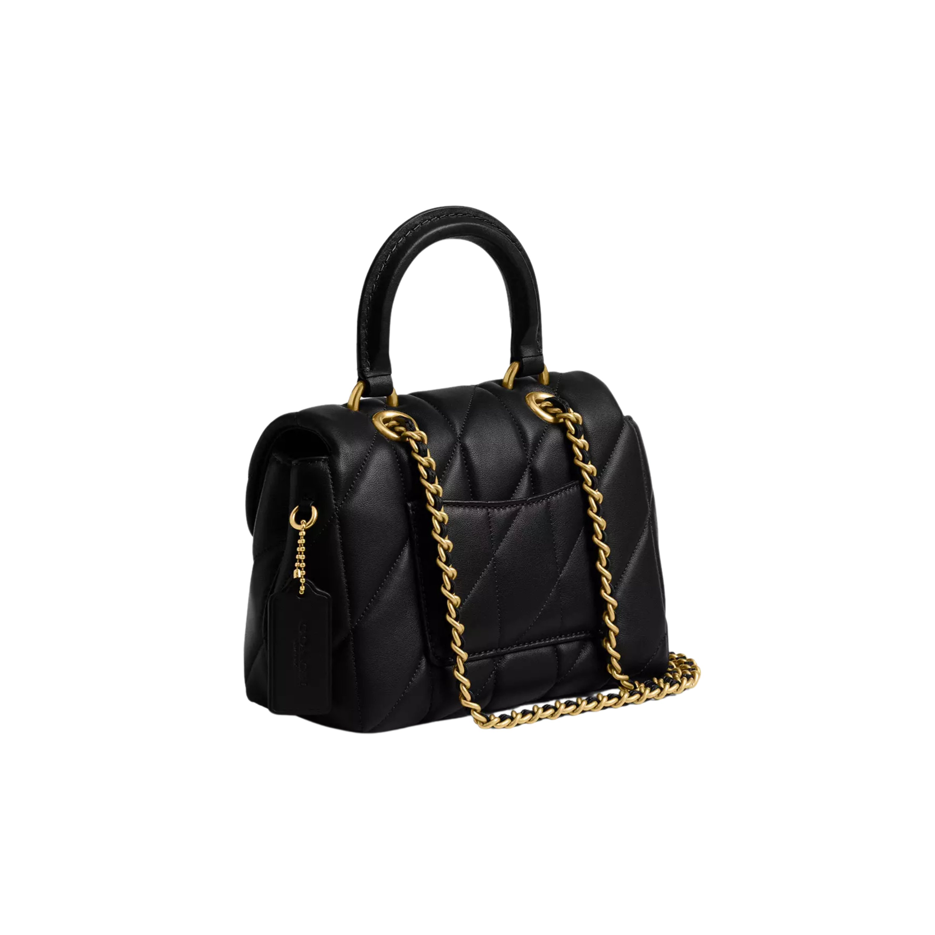 Coach | black quilted nappa leather Times Square