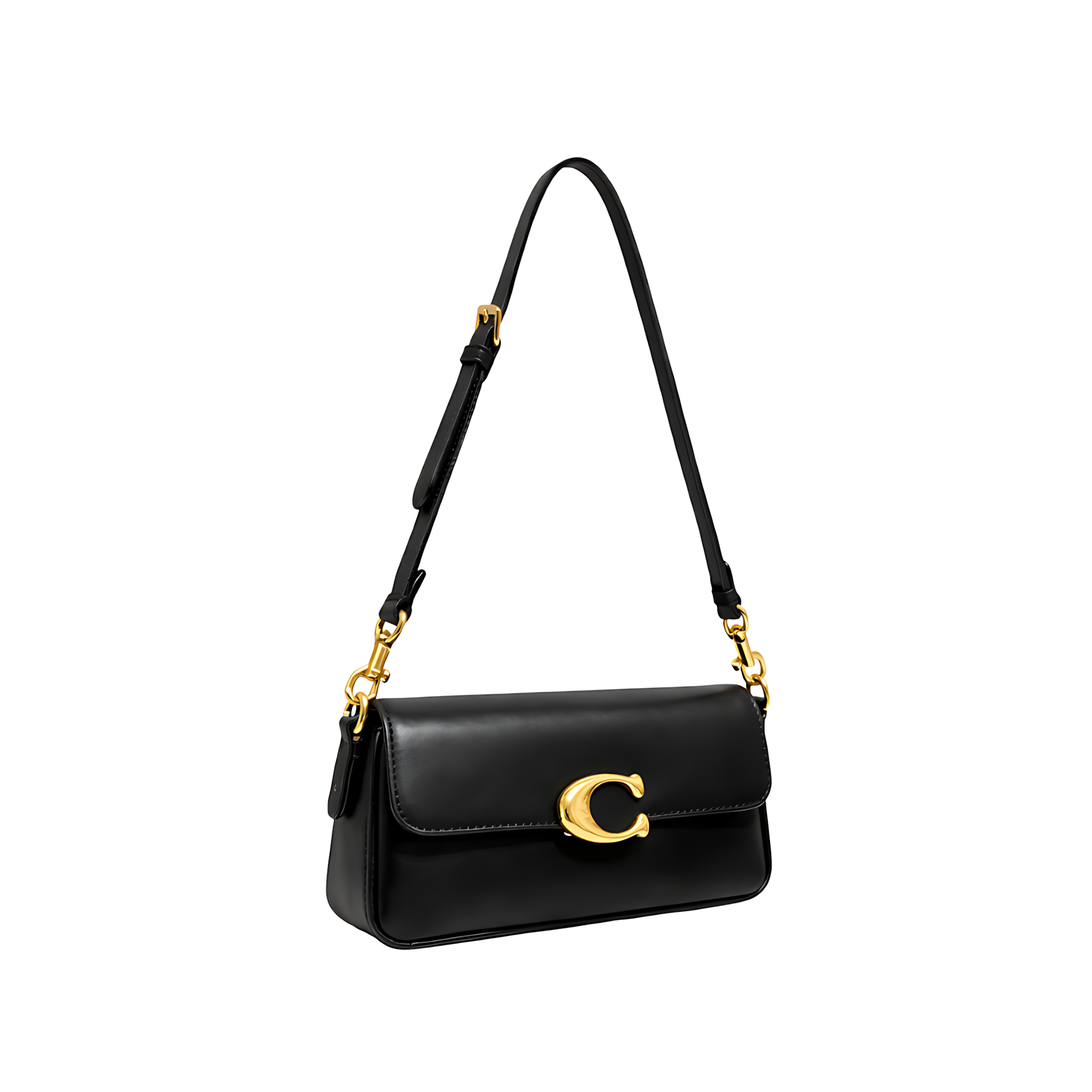 Coach Bag | Jet Shoulder Black