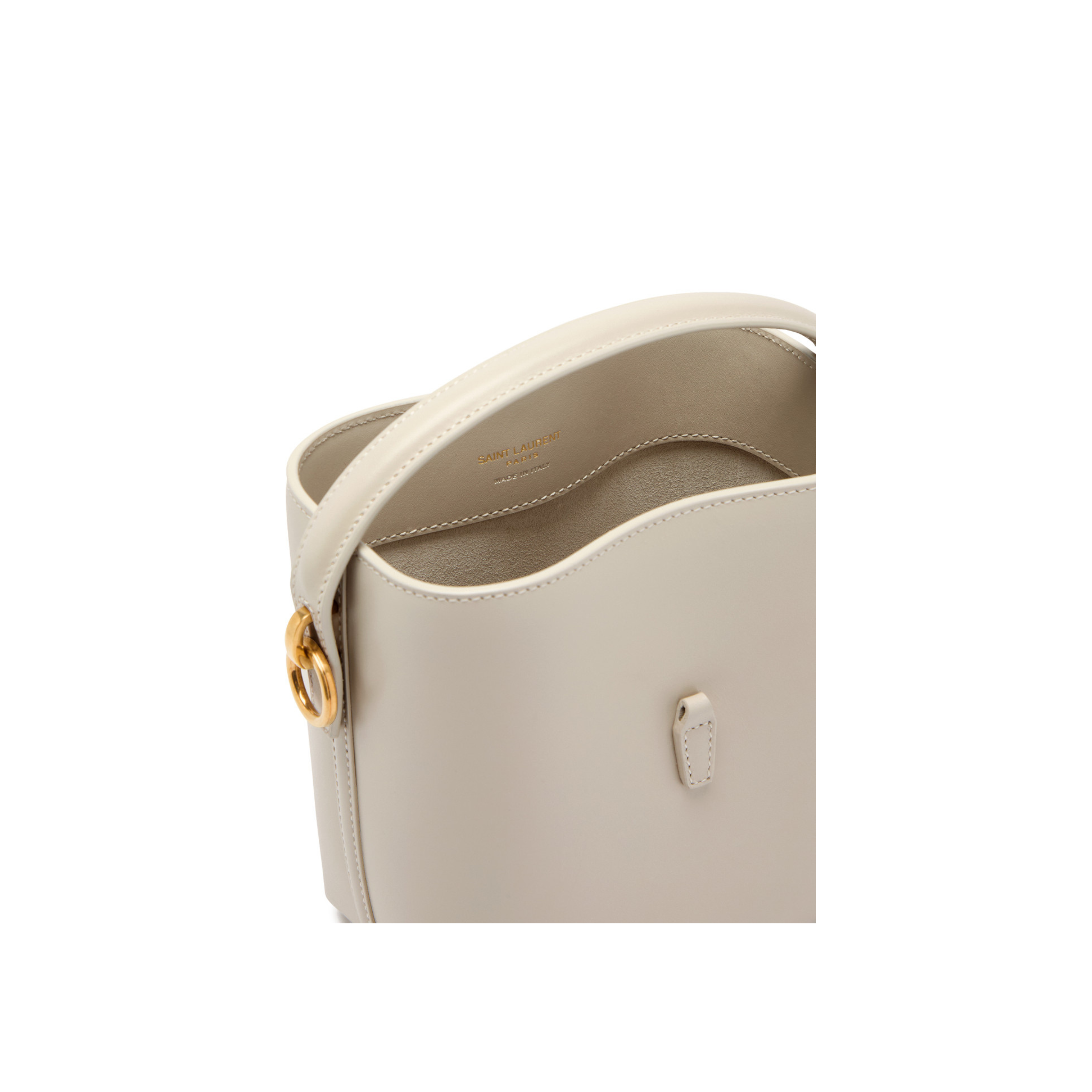 Saint Laurent | Le 37 mini leather bucket bag