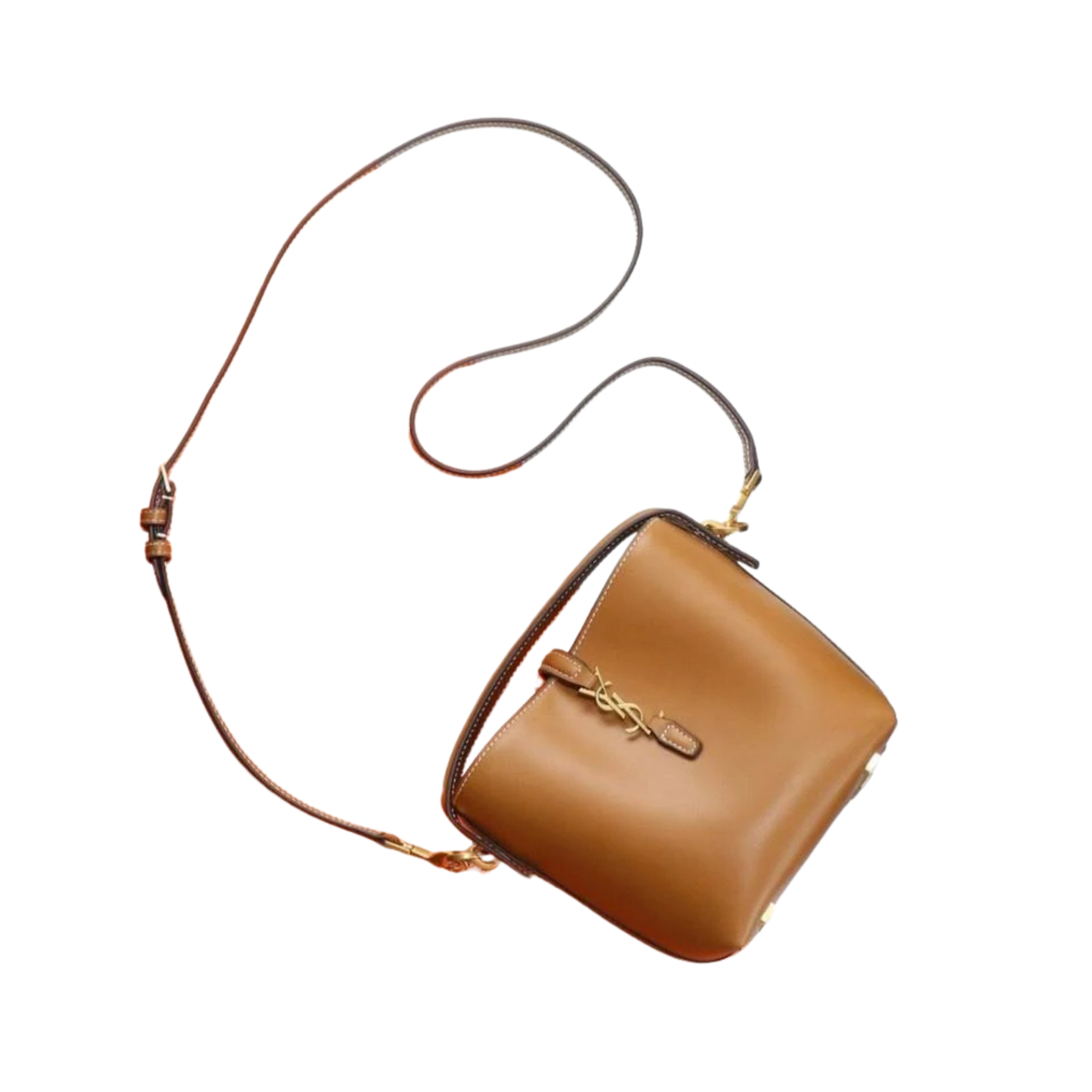 Saint Laurent | L37 leather brown bag