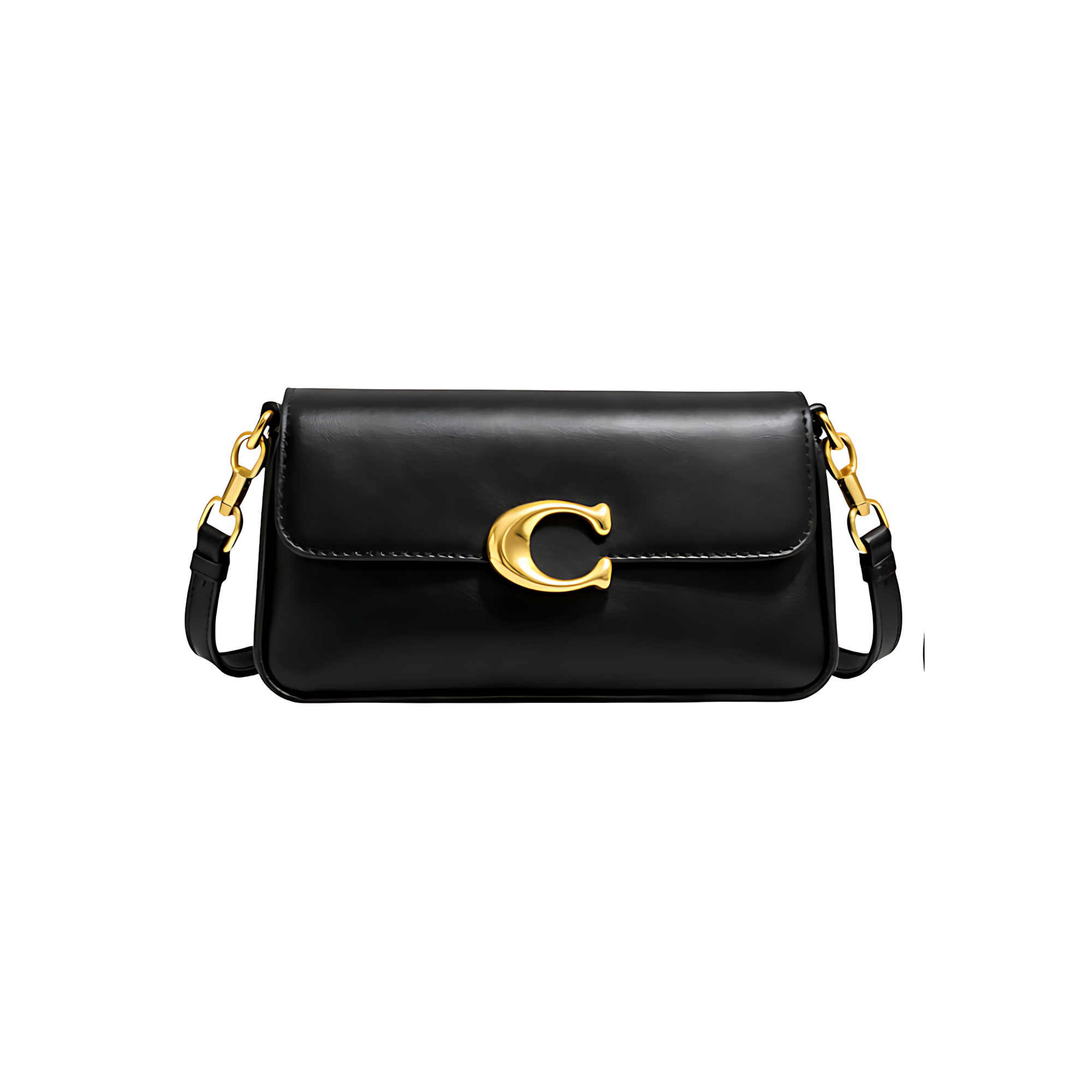Coach Bag | Jet Shoulder Black
