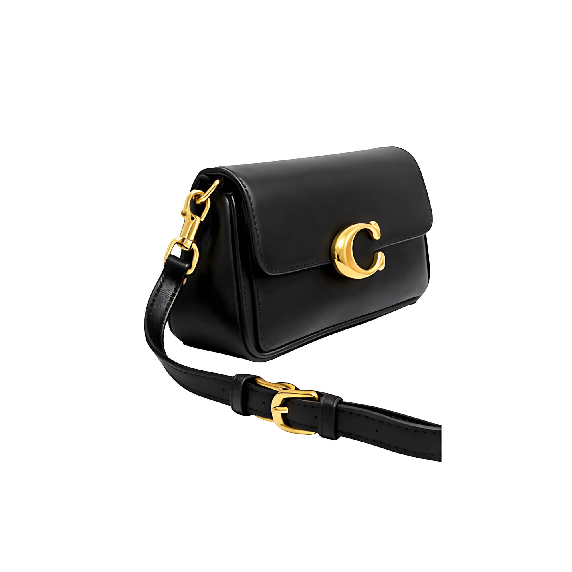 Coach Bag | Jet Shoulder Black