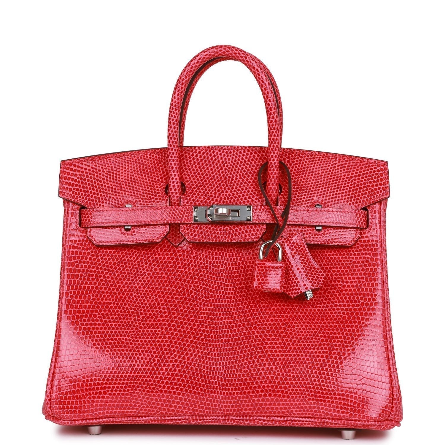 Hermès | Birkin 25 Rose Extreme Lizard