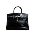 Hermès Bag | Birkin 35 Porosus Crocodile Black