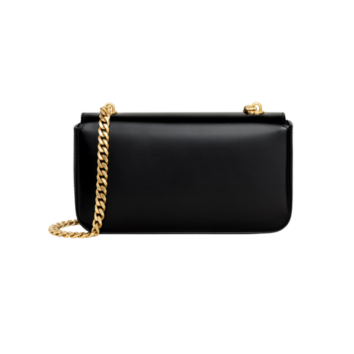Celine Bag | Cuir Triomphe Chain Shoulder Black