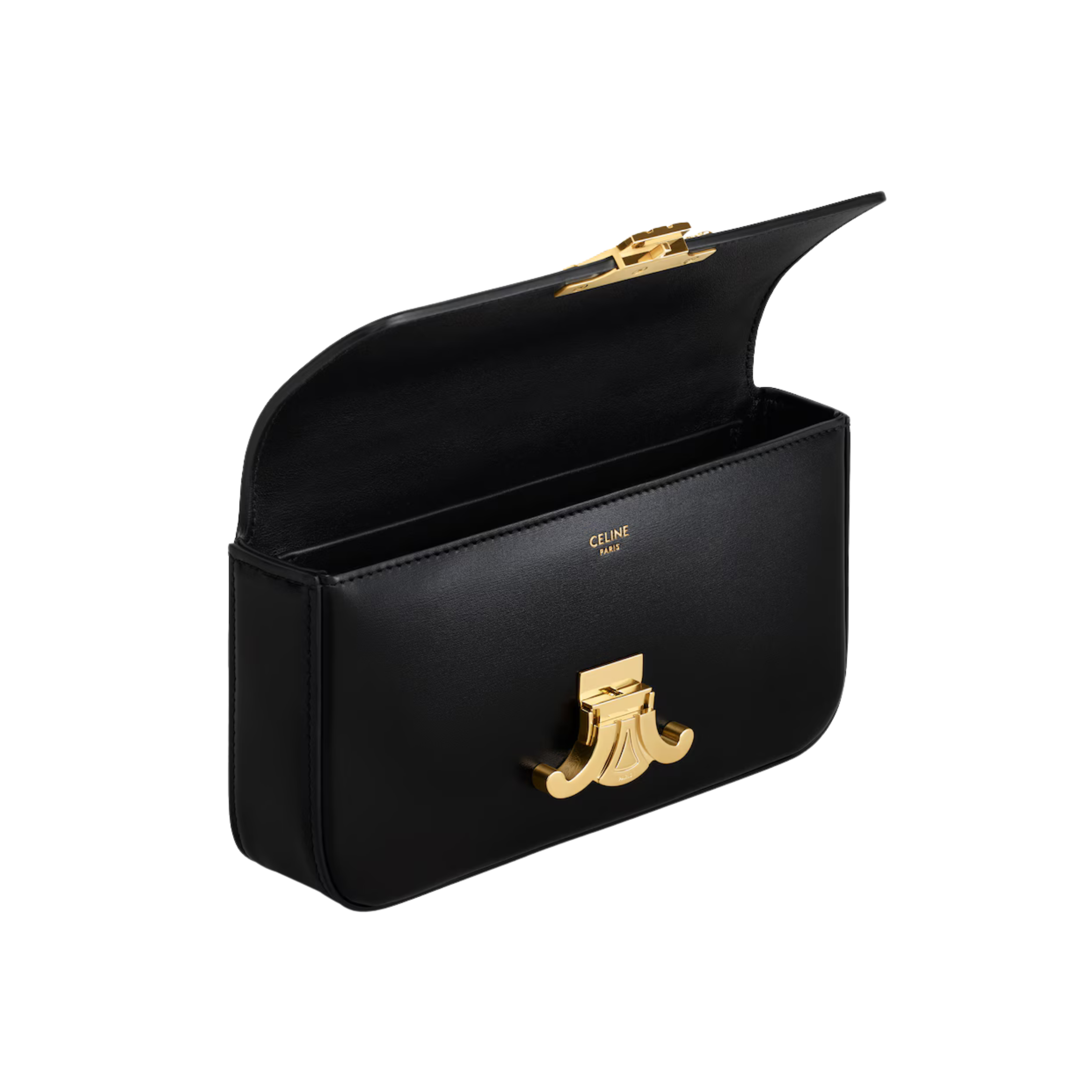 Celine Bag | Cuir Triomphe Chain Shoulder Black