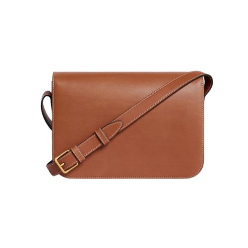 Celine Bag | Cuir Triomphe Chain Shoulder Brown