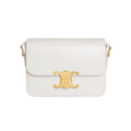 Celine Bag | Cuir Triomphe Chain Shoulder White