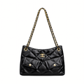 Chanel Bag | 25 Small Hobo Bag Suede Black
