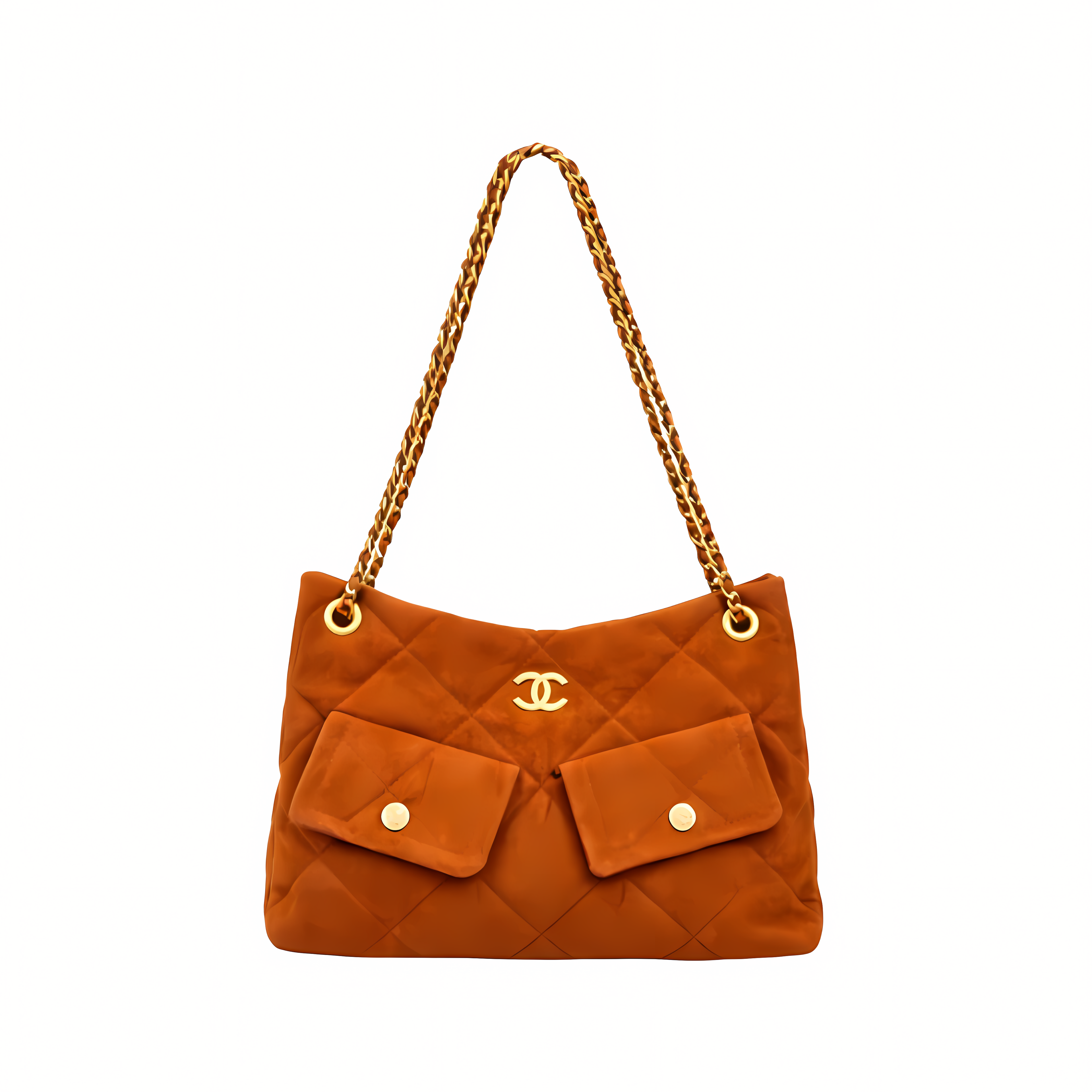 Chanel Bag | 25 Small Hobo Bag Suede Dark Brownn