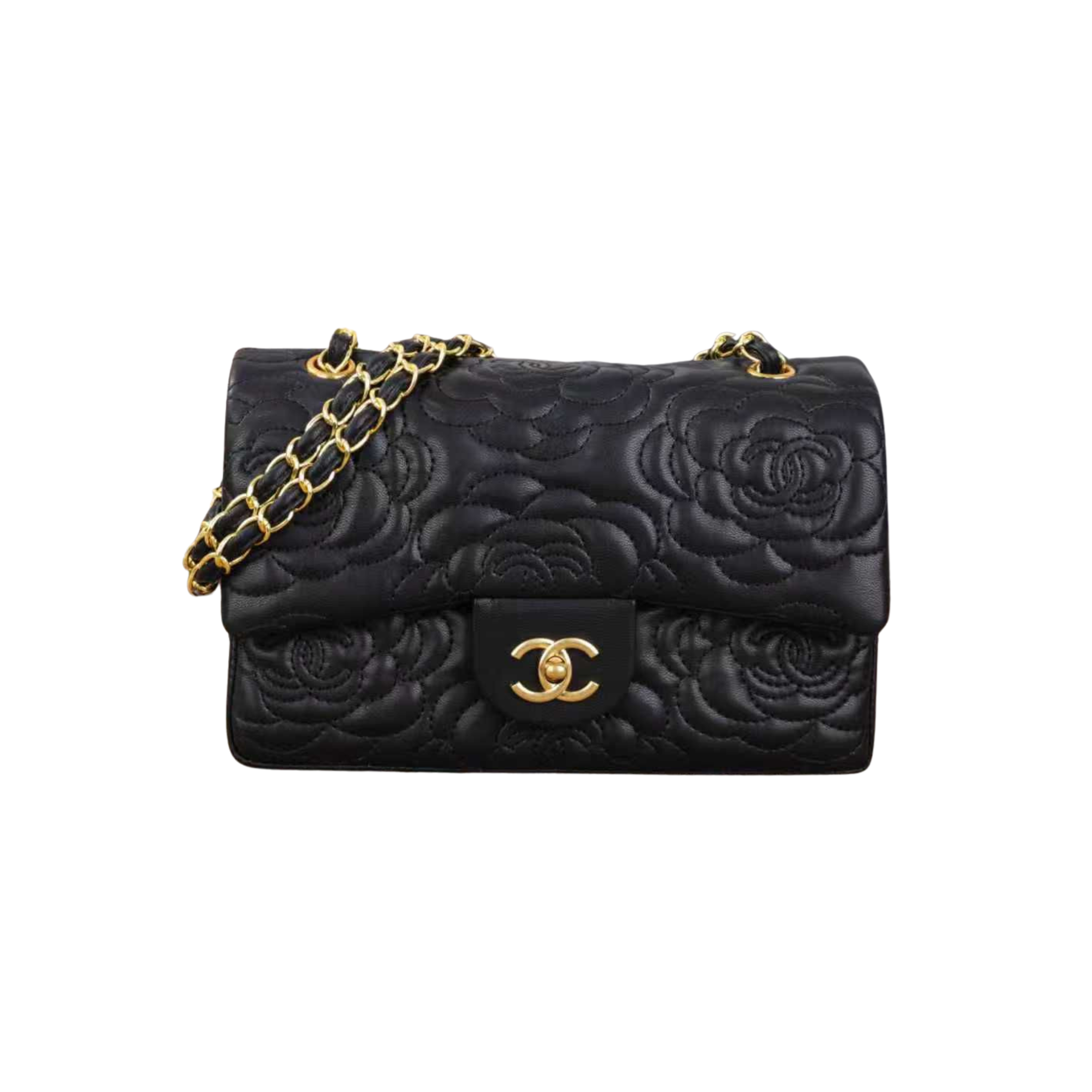 Chanel Bag | Camellia Flap Black