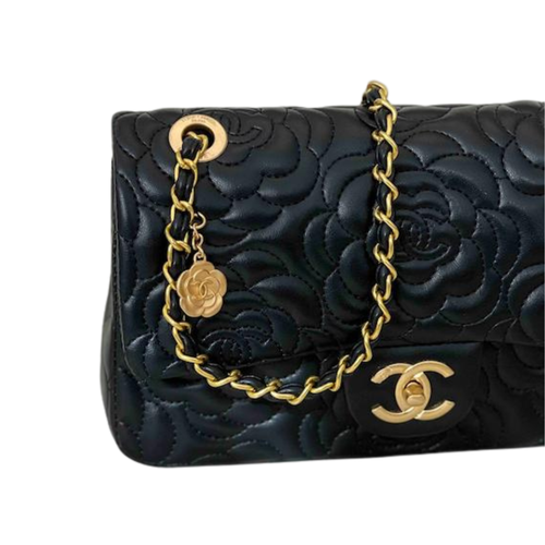 Chanel Bag | Camellia Flap Black