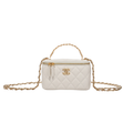 Chanel Bag | Small Vanity Case Chain White