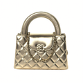 Chanel Bag | Small Kelly Shopper Metallic Gold
