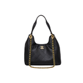 Chanel Bag | Medium Hobo Handbag Black Calfskin