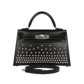 Hermès Bag | Clouté Mini Kelly 20 Black