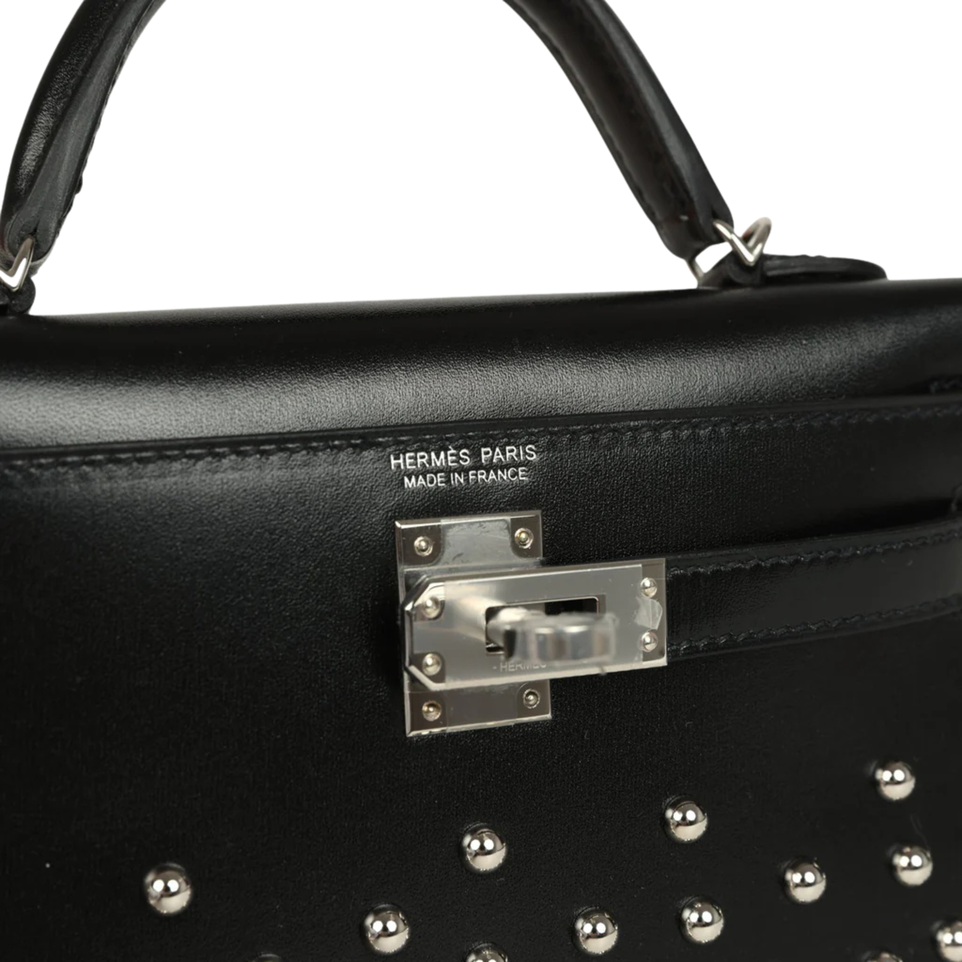 Hermès Bag | Clouté Mini Kelly 20 Black