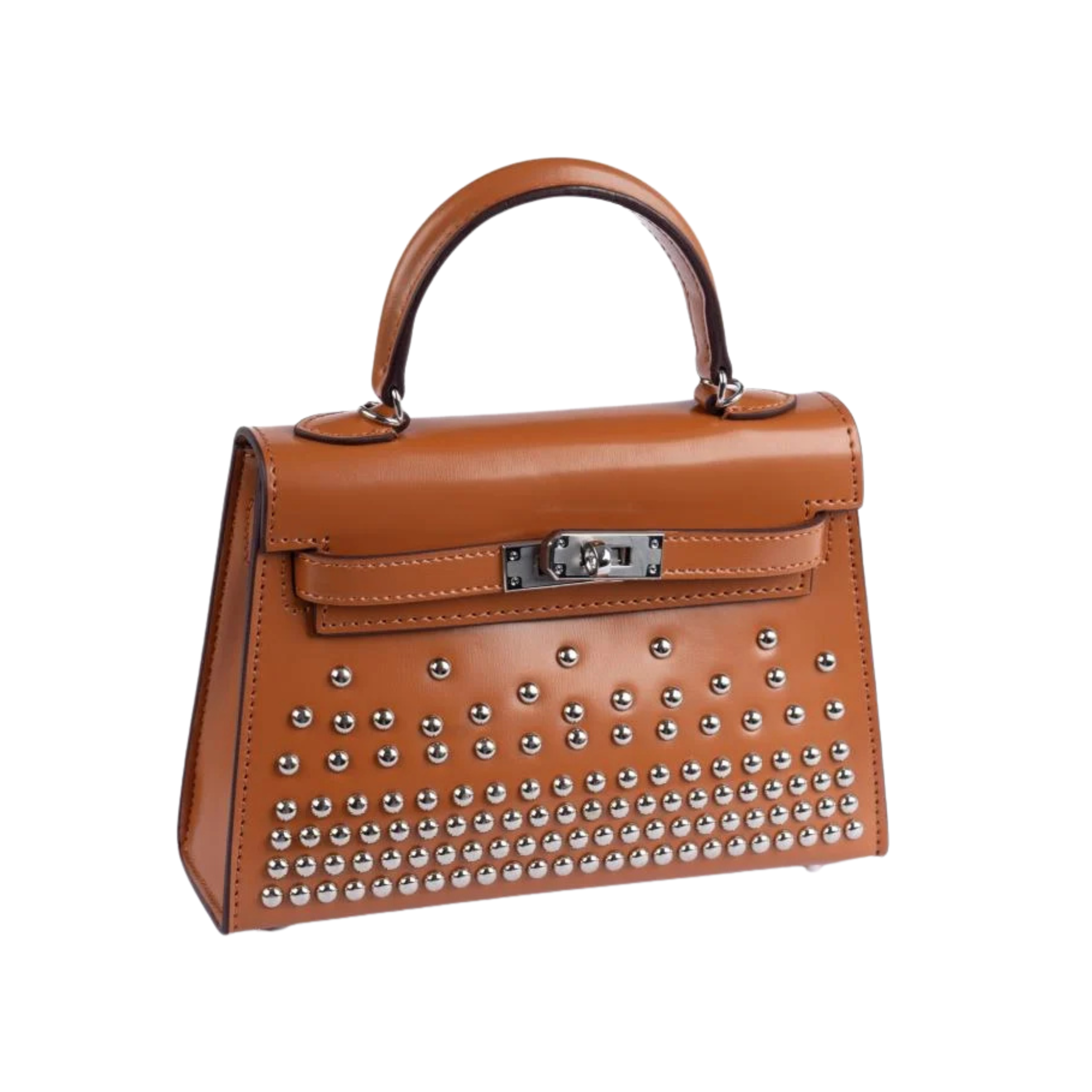 Hermès Bag | Clouté Mini Kelly 20 Brown