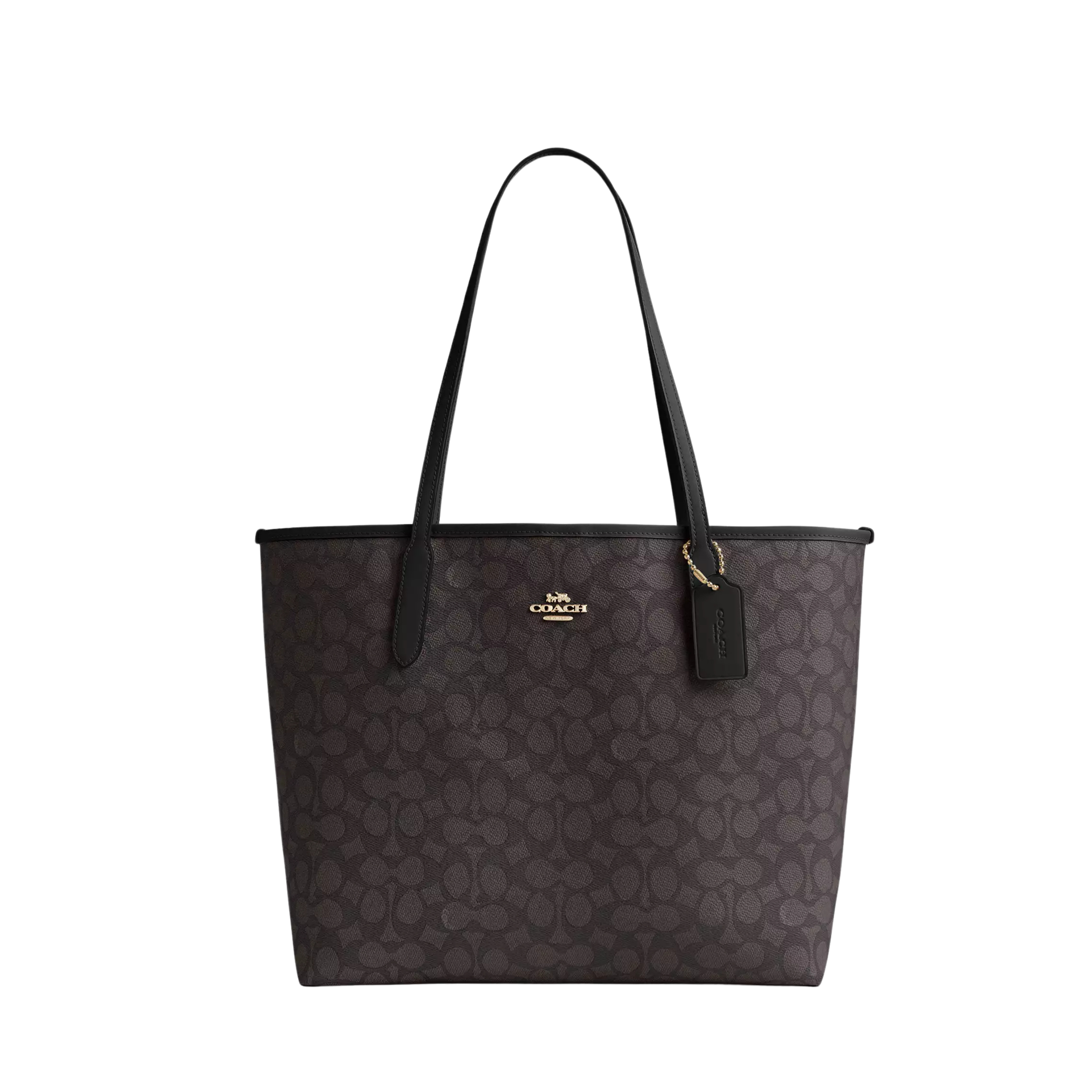 Coach Bag | City Zip Tote Signature Canvas