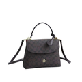 Coach Bag | Emory Top Handle Pebble Choclate