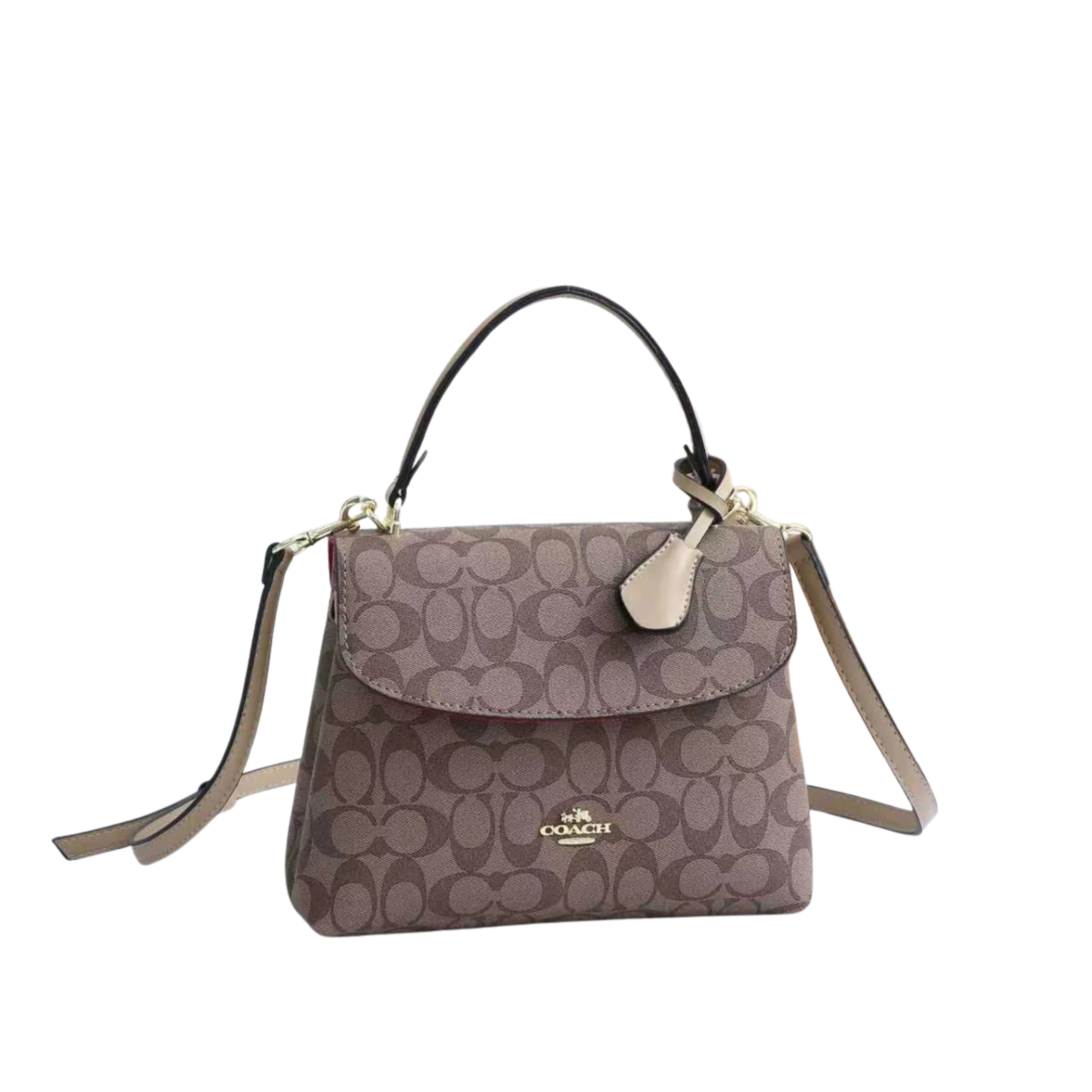 Coach Bag | Emory Top Handle Pebble Signature