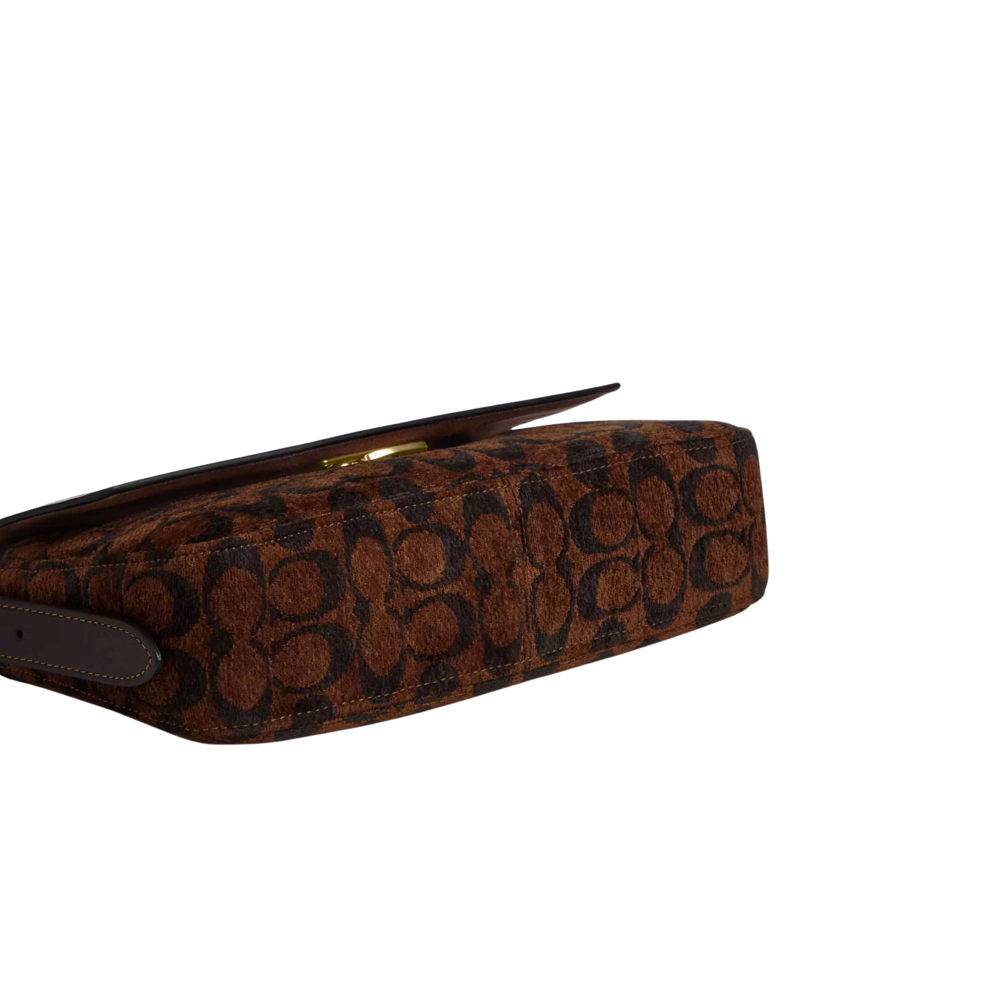 Coach Bag | Etta Small Flap Signature Chenille Truffle