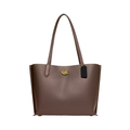 Coach Bag | Willow Tote Dark Stone Brown