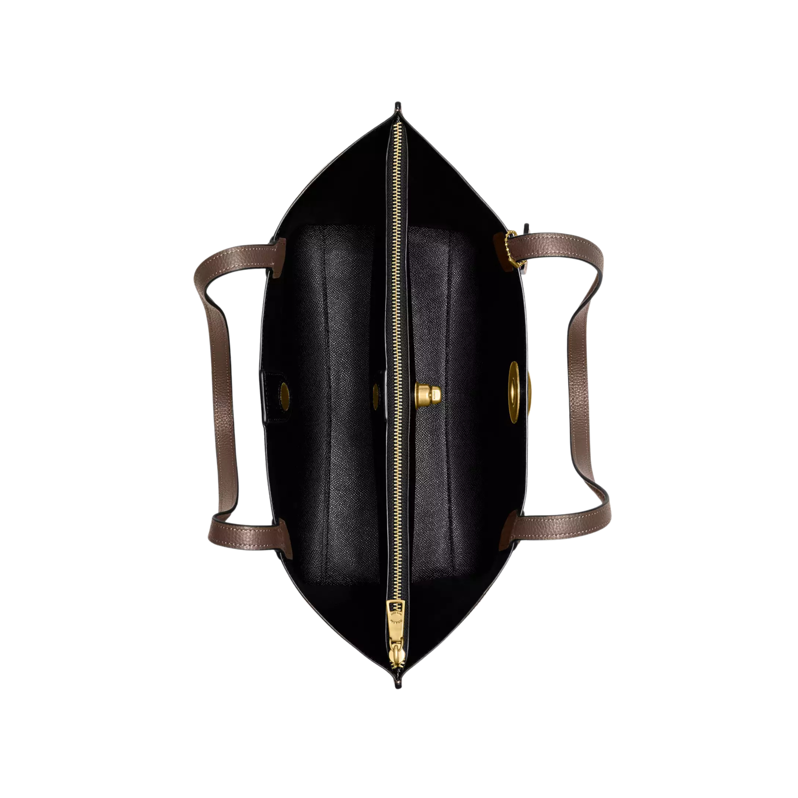 Coach Bag | Willow Tote Dark Stone Brown