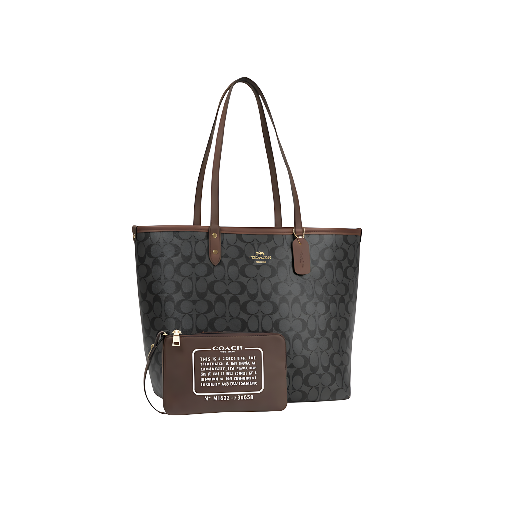 Coach Bag | City Tote Signature Canvas