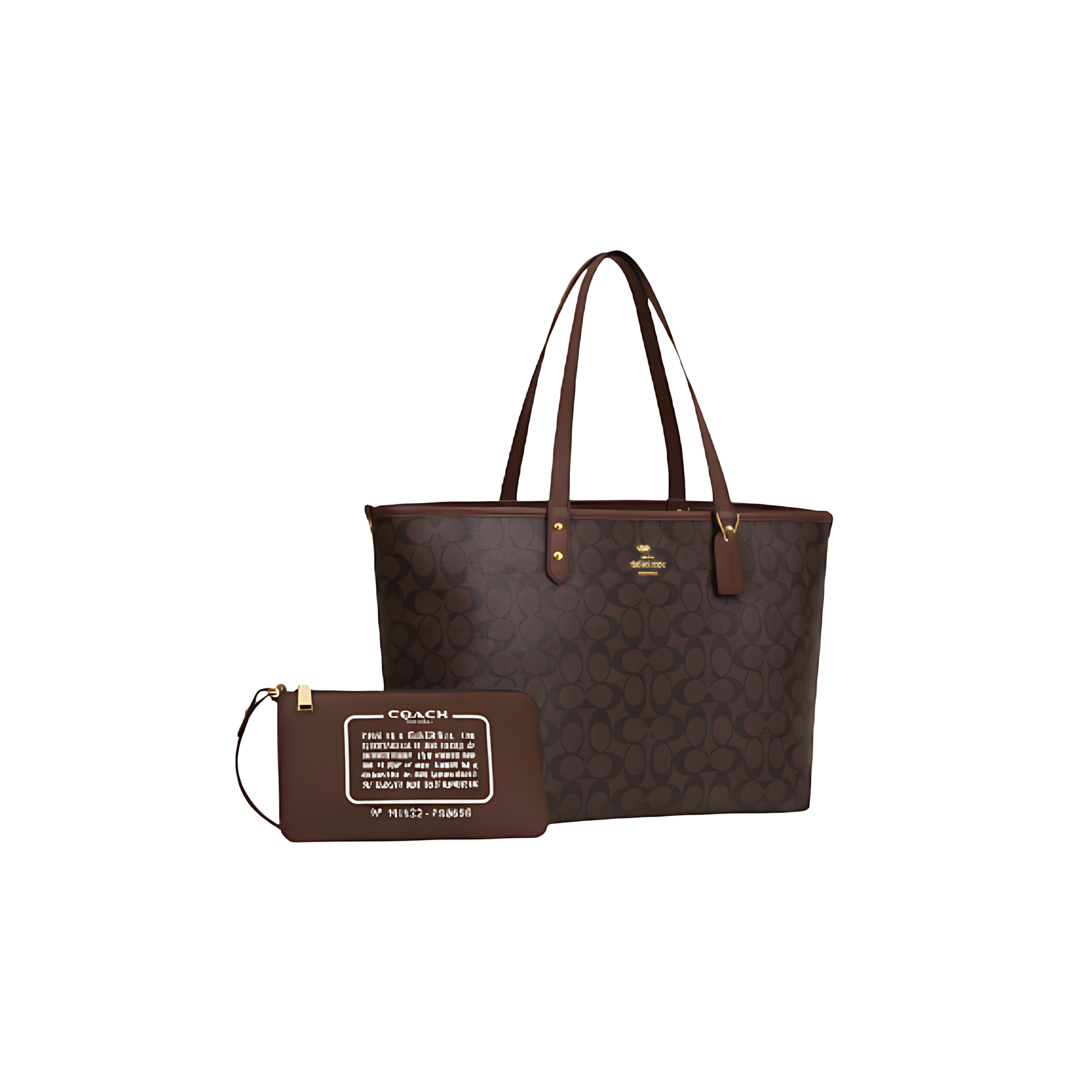 Coach Bag | City Tote Signature Canvas
