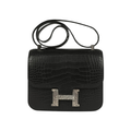 Hermès Bag | Constance 18 Matte Alligator Noir