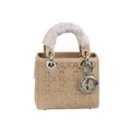 Dior Bag | Mini Lady Dior Brown Satin