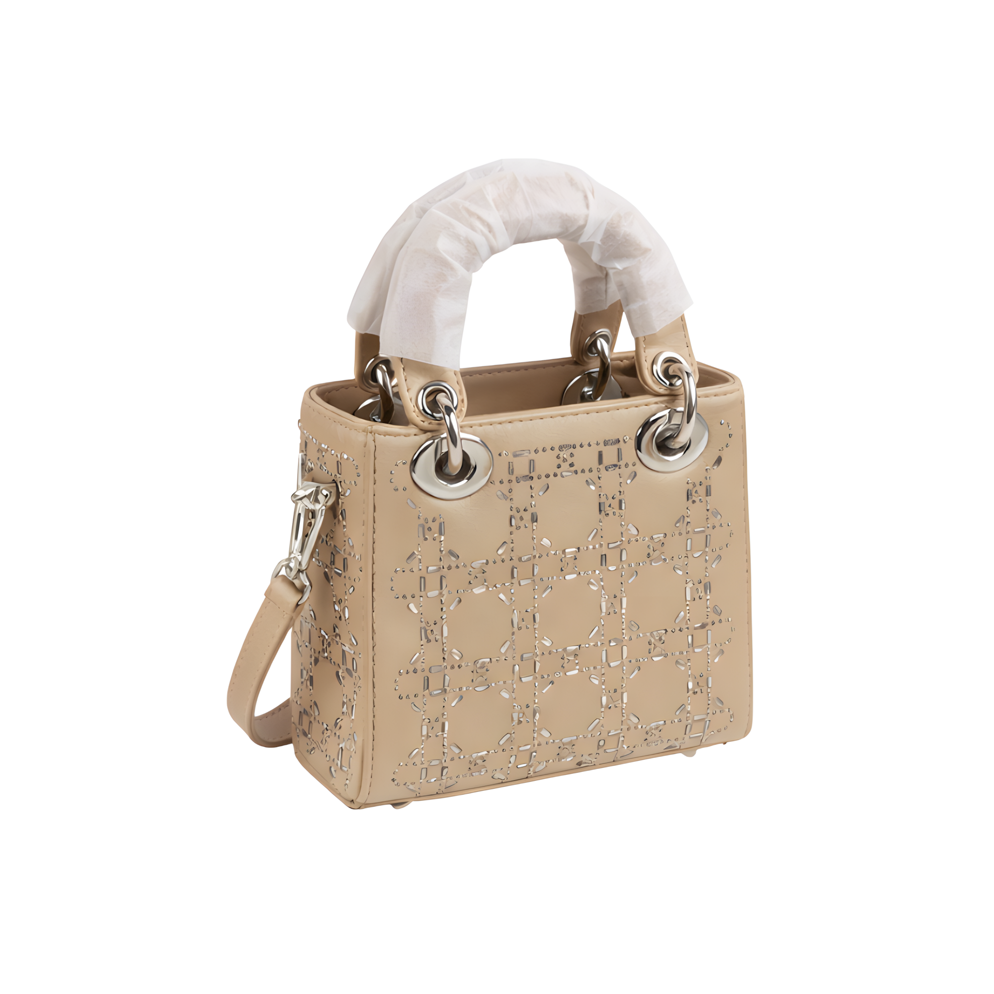 Dior Bag | Mini Lady Dior Brown Satin