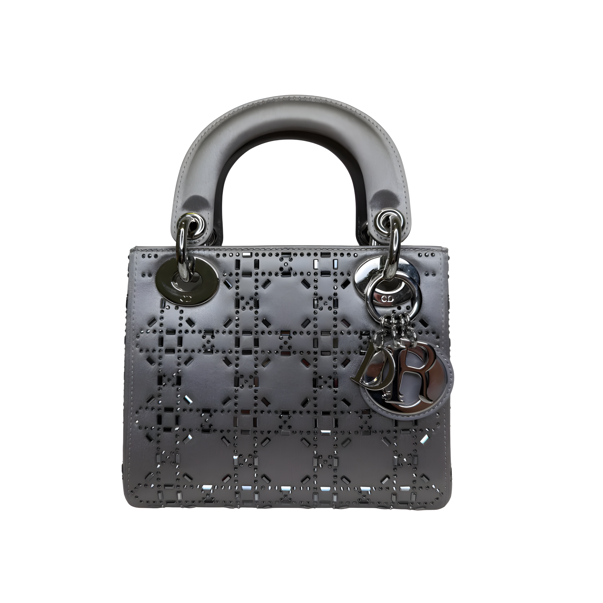 Dior Bag | Christian Dior Mini Lady Dior Bag Grey