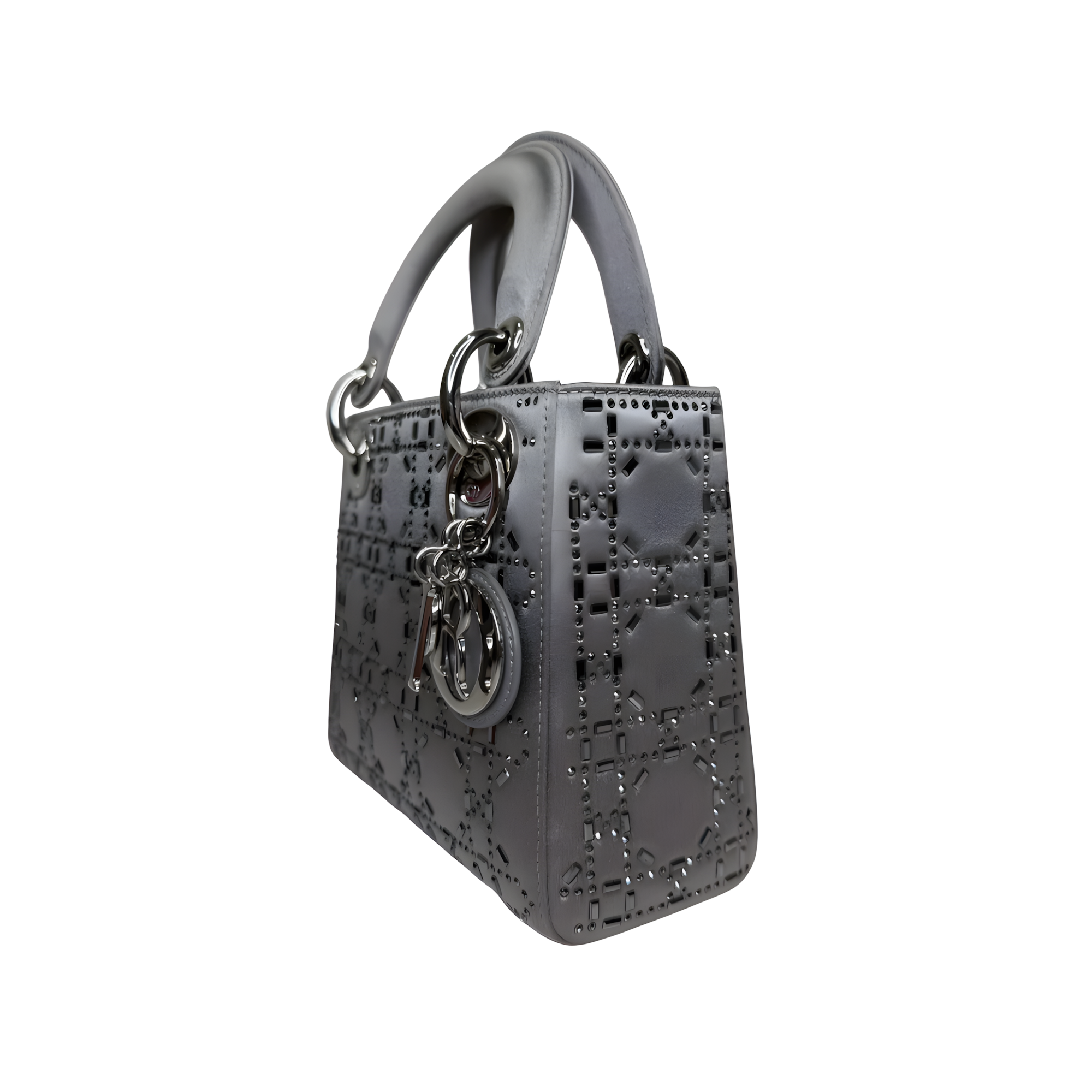 Dior Bag | Christian Dior Mini Lady Dior Bag Grey