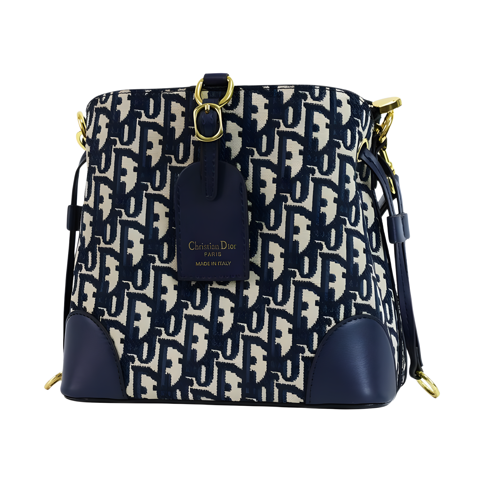 Dior Bag | Small Diorstar Bucket Blue