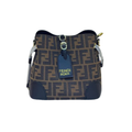 Fendi Bucket Bag | Brown FF Pattern Black