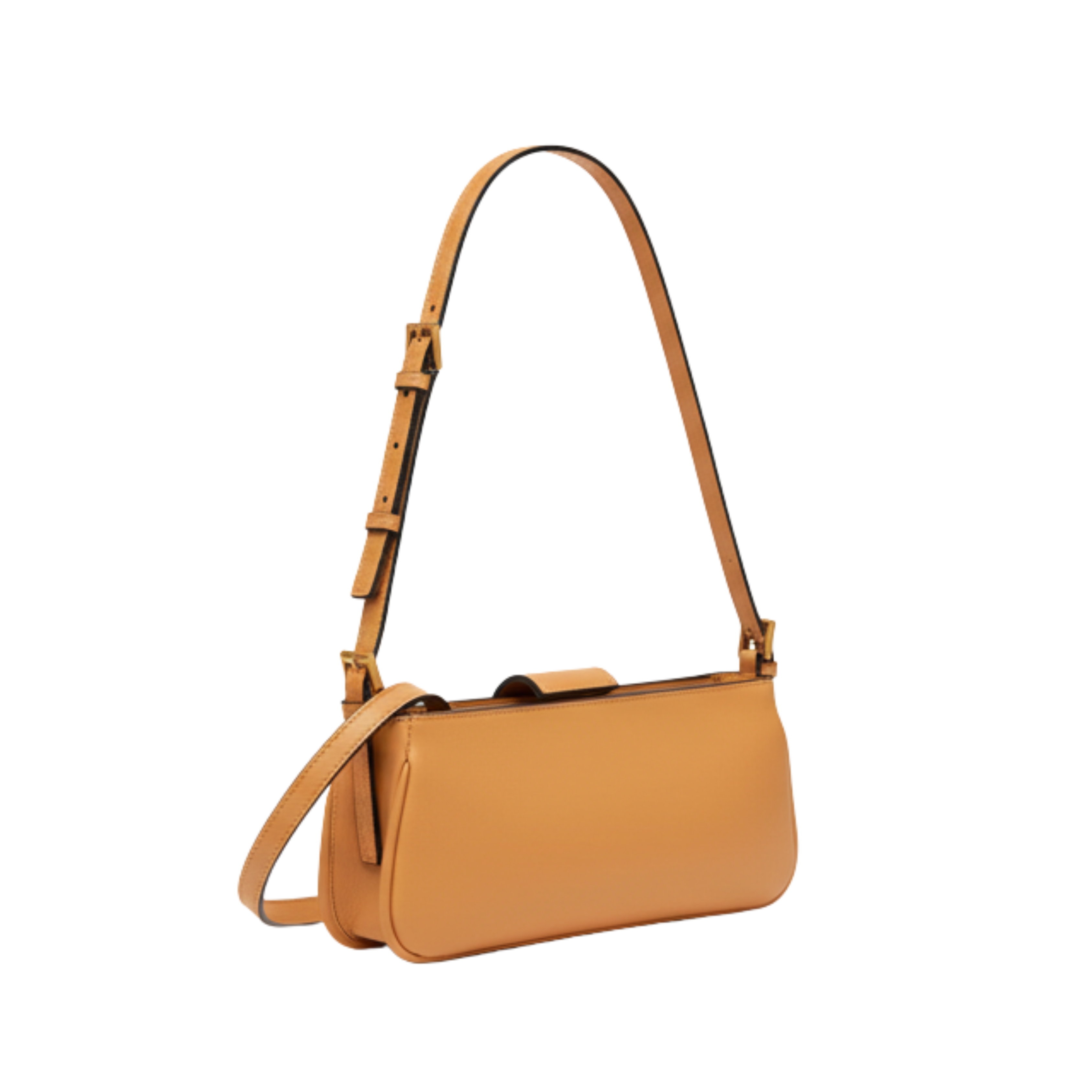 Fendi Shoulder Bag | Leather Orange