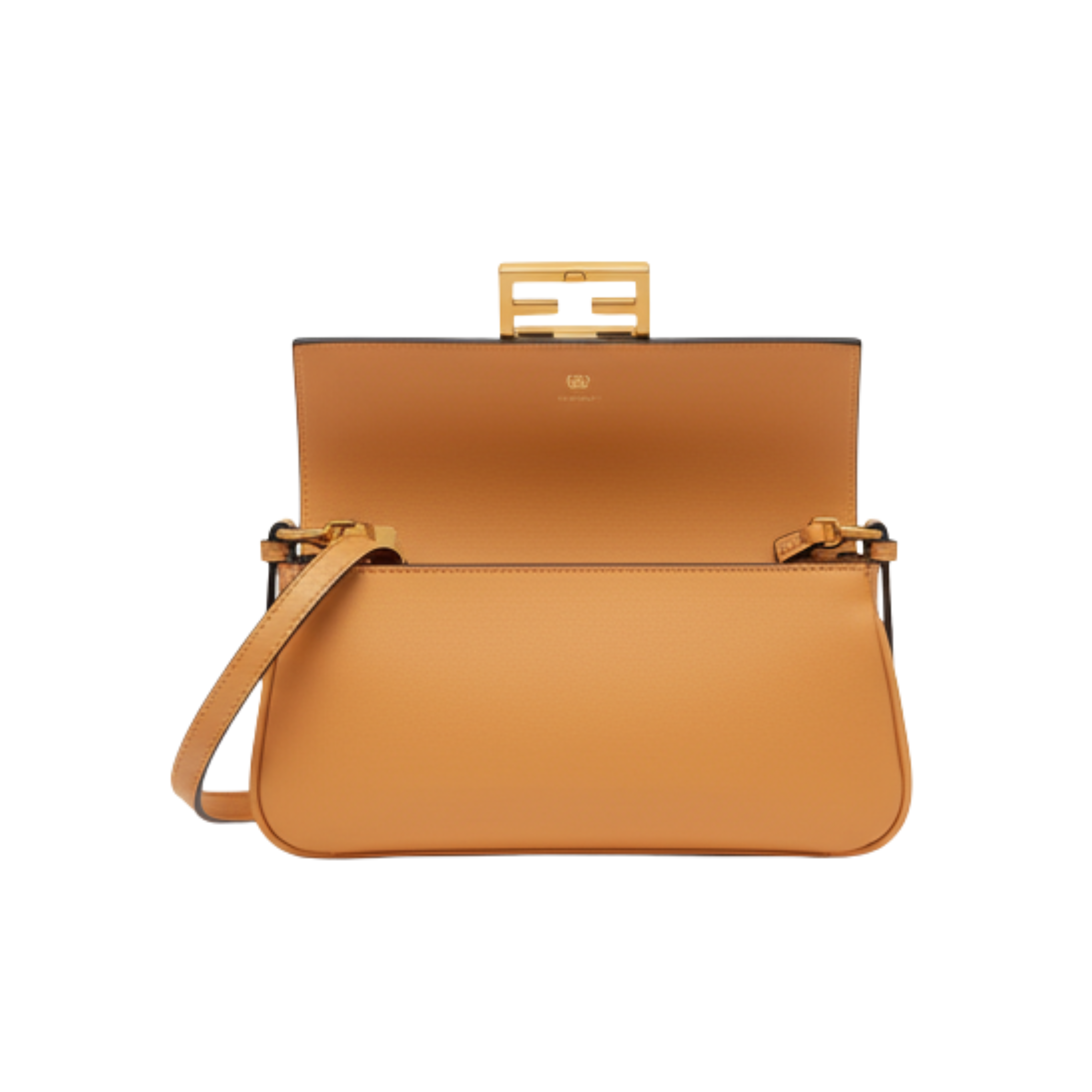 Fendi Shoulder Bag | Leather Orange