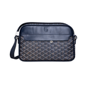 Goyard Crossbody Bag | Navy Blue Canvass - View 1