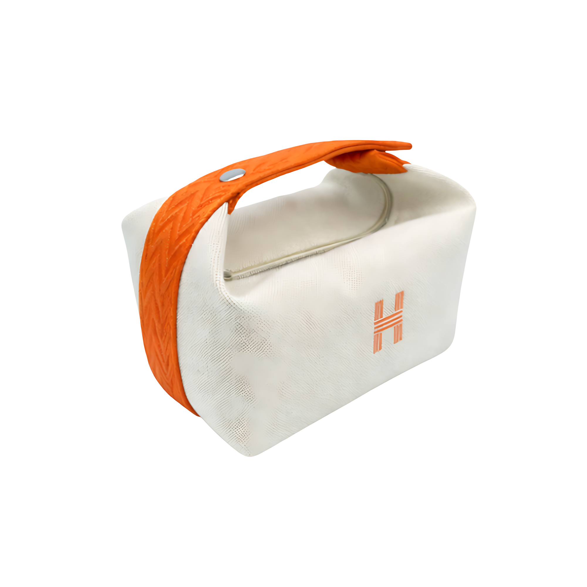 Hermès | Bride-a-Brac case in beige canvas