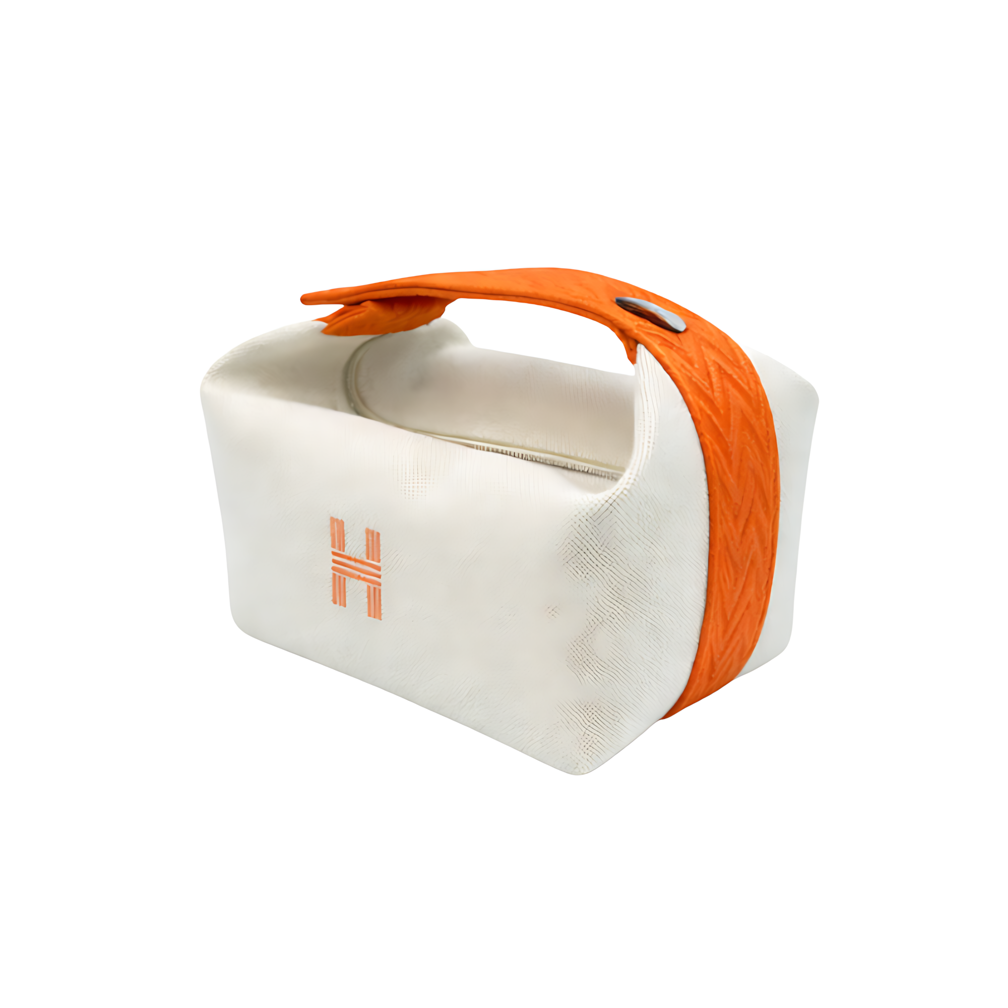 Hermès | Bride-a-Brac case in beige canvas