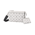 Louis Vuitton Clutch | Louis Vuitton LV Logo White - View 1