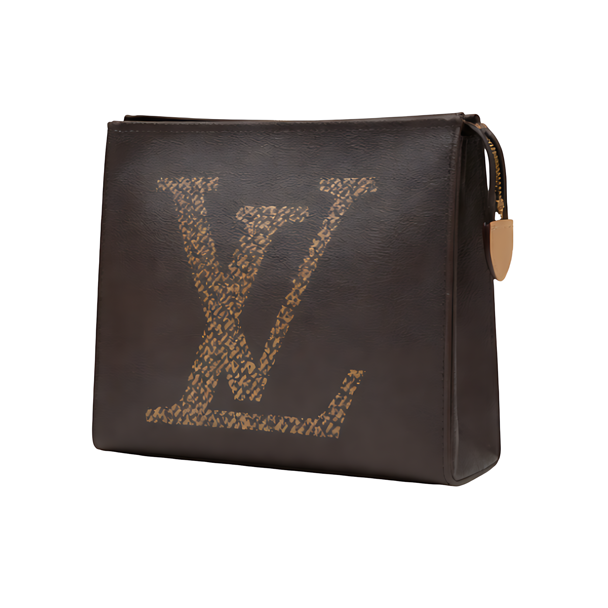 Louis Vuitton Bag | Louis Vuitton Dark Brown Leather LV Canvass - View 1