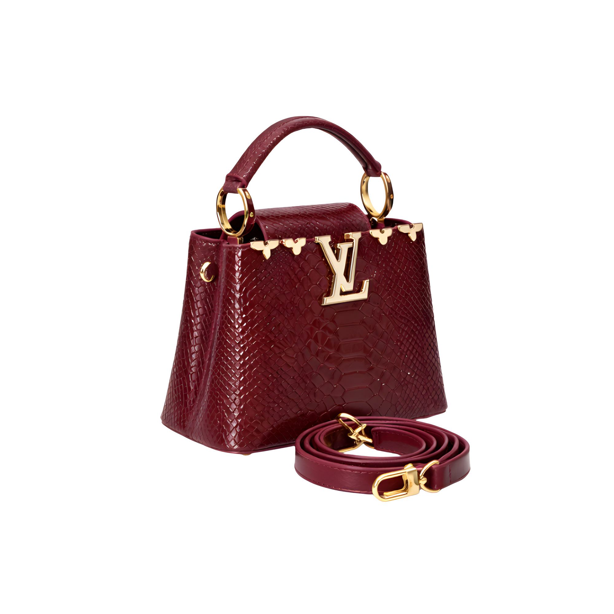 Louis Vuitton Bag | Capucines Exotic Bordeaux